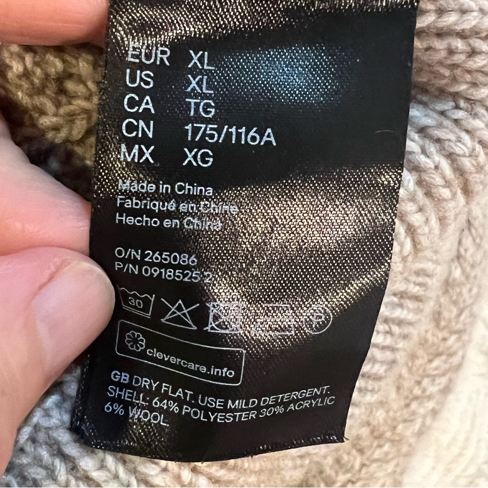 H&M Cream Chunky Knit Sweater - Picture 7 of 7